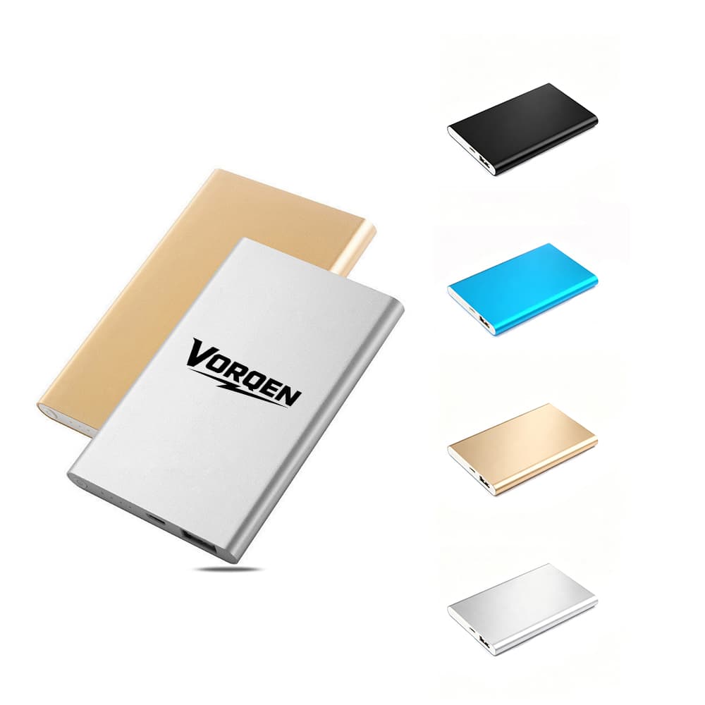 Slim Metal 5000mAh Power Bank