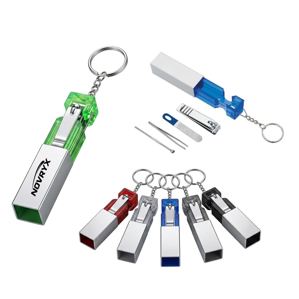 Slide Out Manicure Kit Keychain