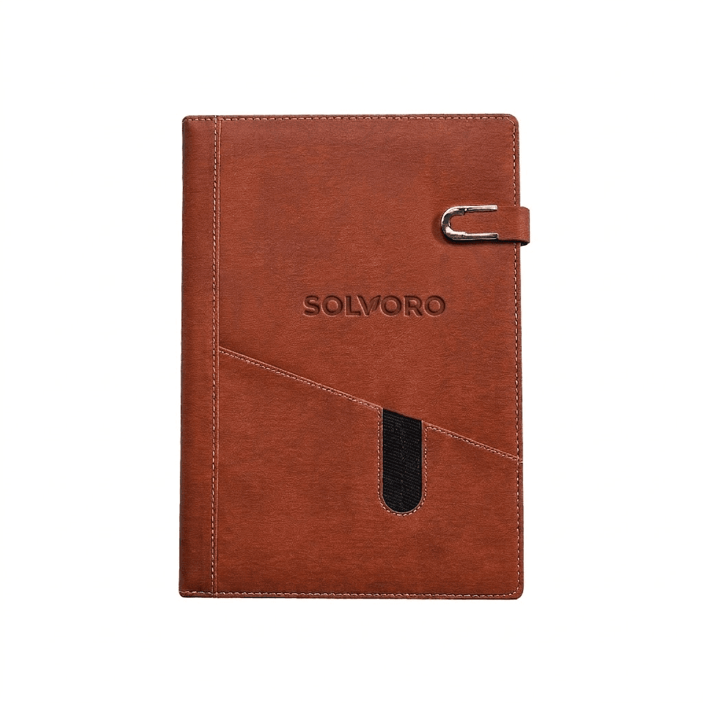 Magnetic A5 Business Notebook w/ Pocket gallery 3