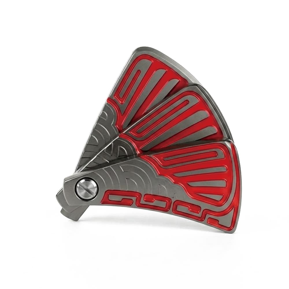 Push Slider Metal Folding Fan gallery 5