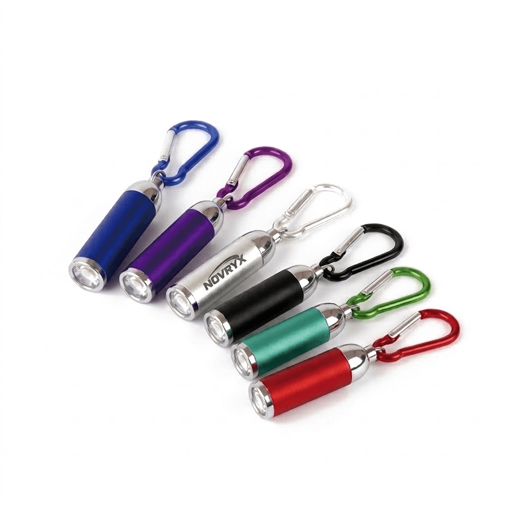Aluminum LED Torch Keychain