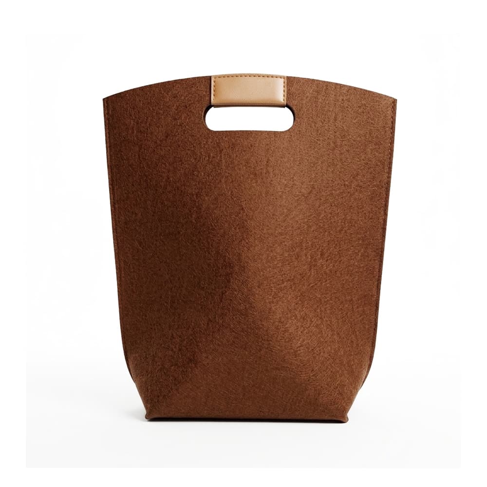 Felt Tote Bag w/ Padded Handle gallery 2