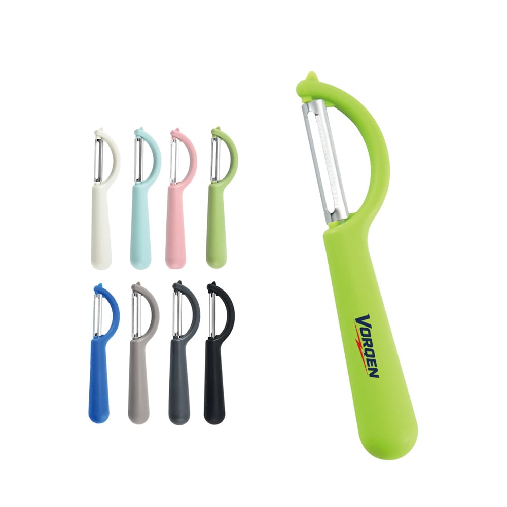 Stainless Steel Vegetable Peeler w/ Plastic Handle
