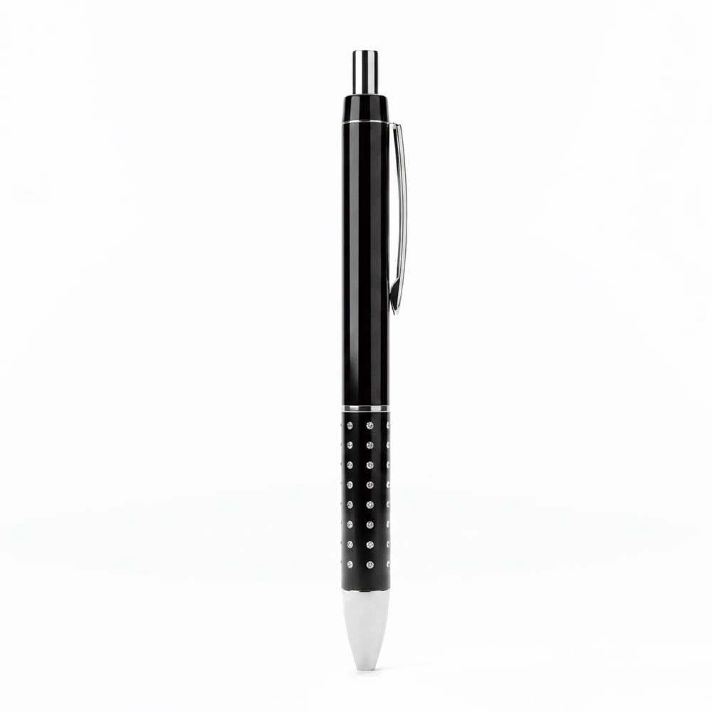 Rhinestone Accented Retractable Ballpoint Pen gallery 3