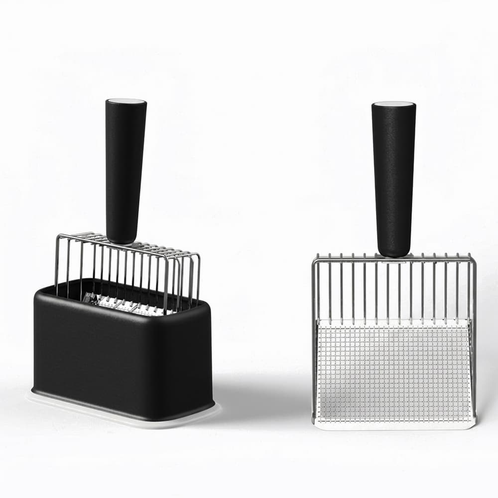 Sifting Cat Litter Scoop Set w/ Base gallery 2