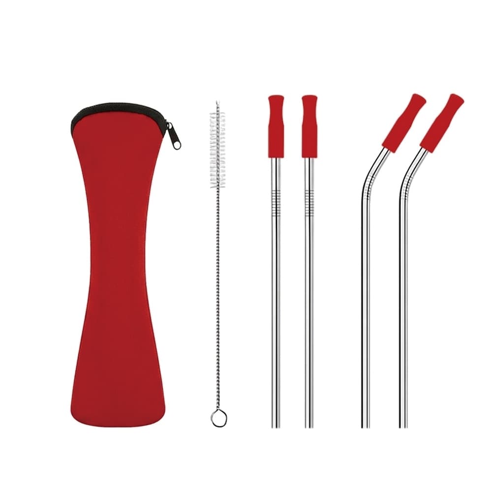 Reusable Straws w/ Neoprene Carry Pouch gallery 11