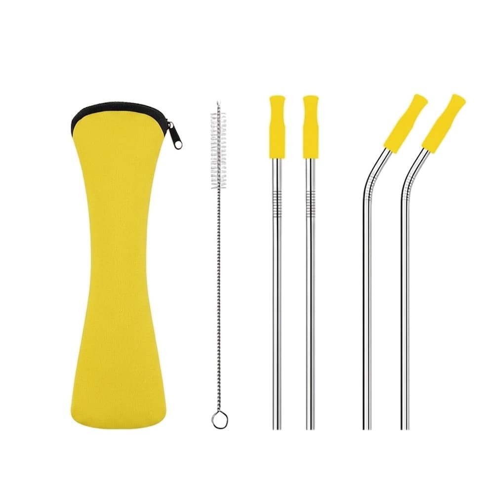 Reusable Straws w/ Neoprene Carry Pouch gallery 9