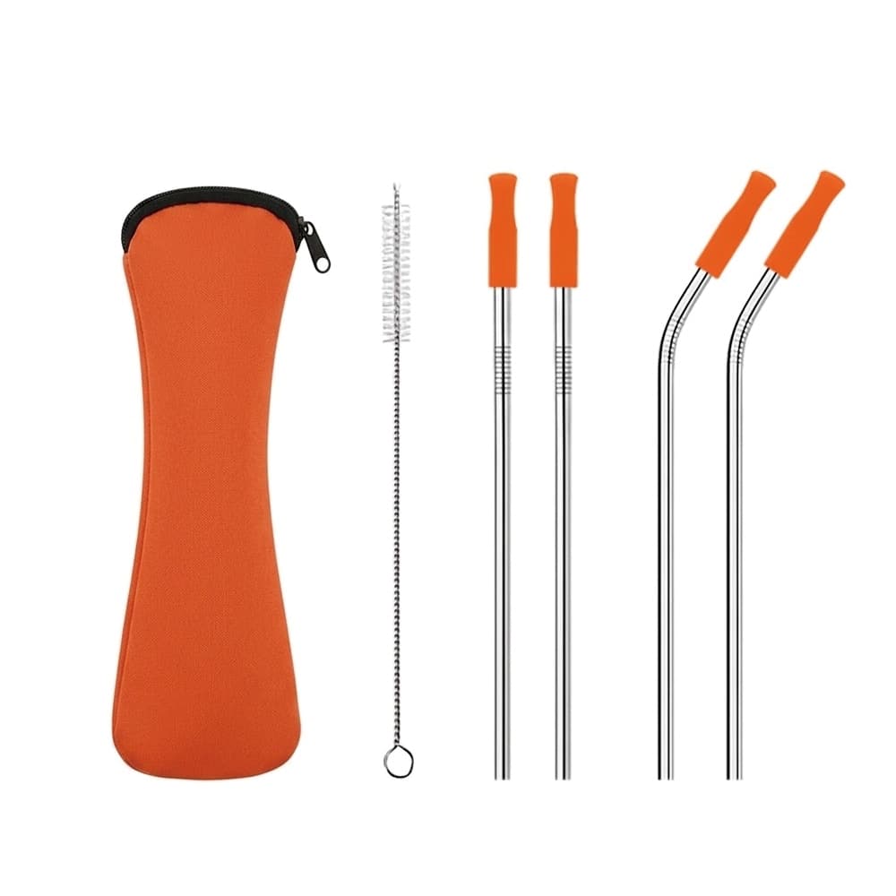Reusable Straws w/ Neoprene Carry Pouch gallery 10