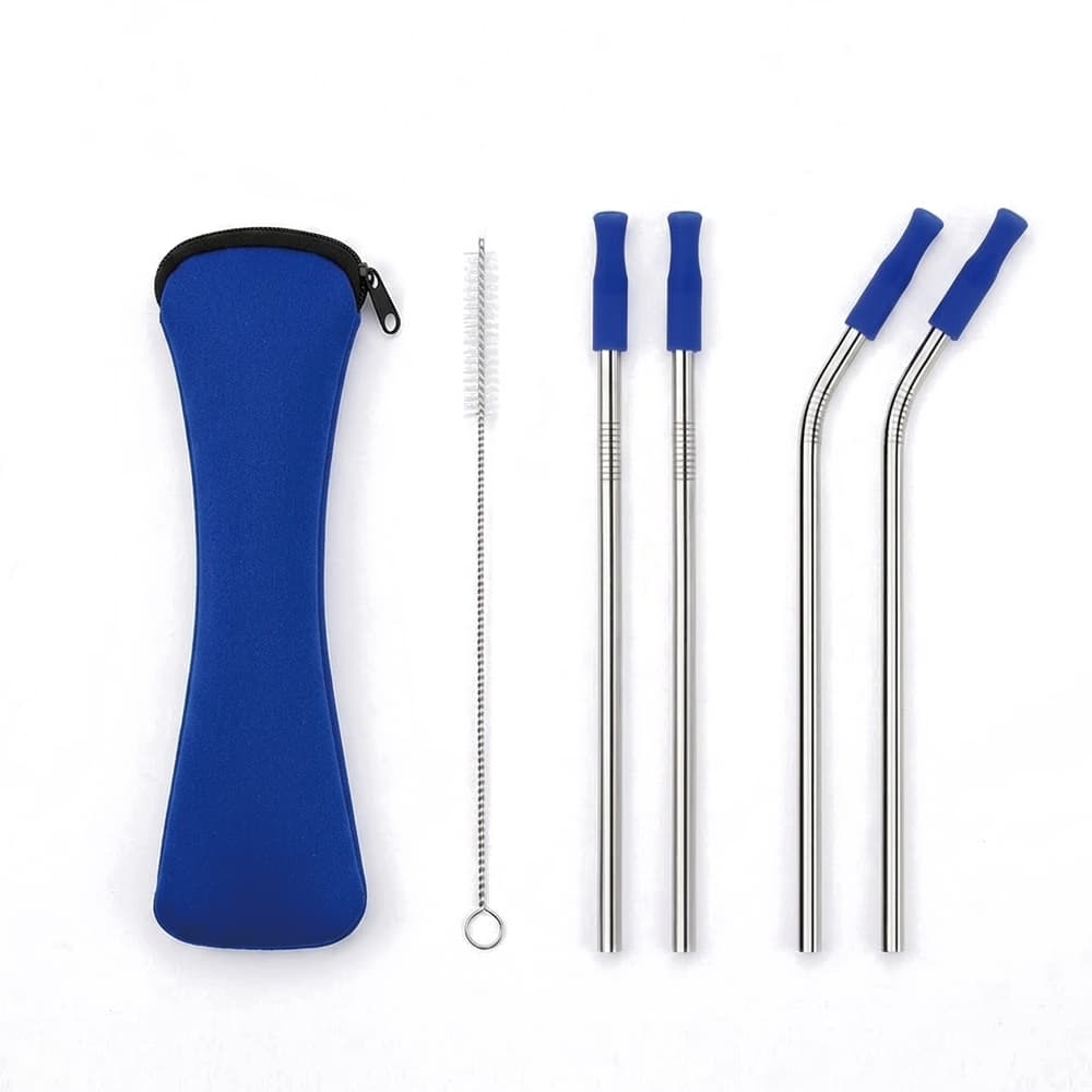 Reusable Straws w/ Neoprene Carry Pouch gallery 8