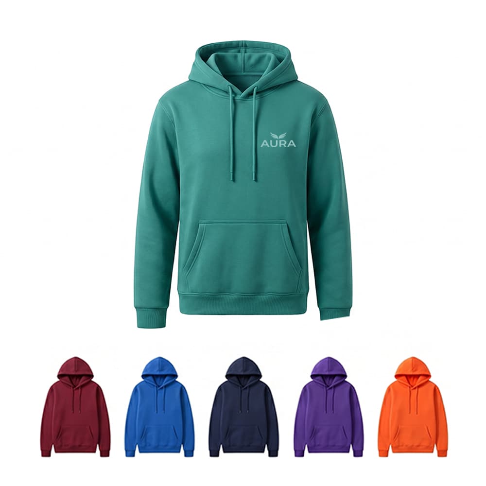 Cotton Pullover Hoodie Sweatshirt
