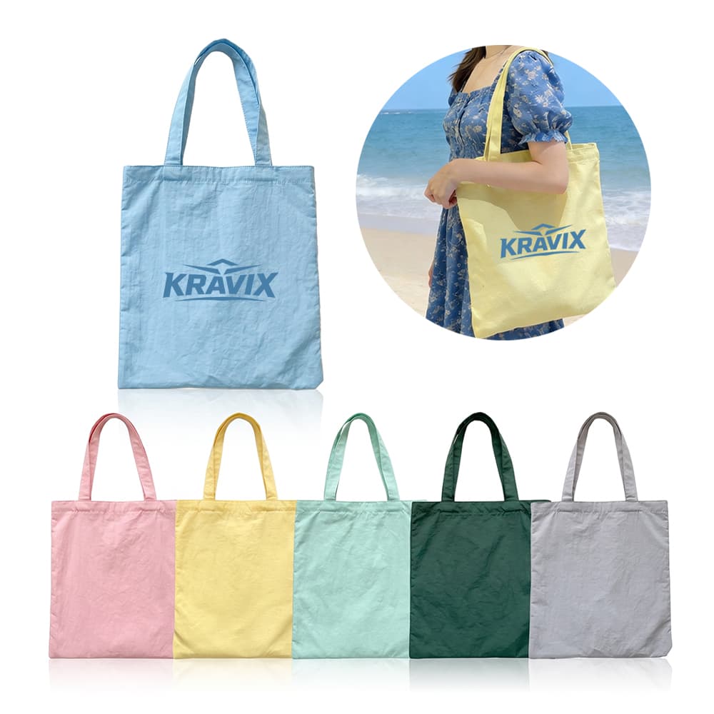 Featherweight Nylon Shoulder Tote Bag