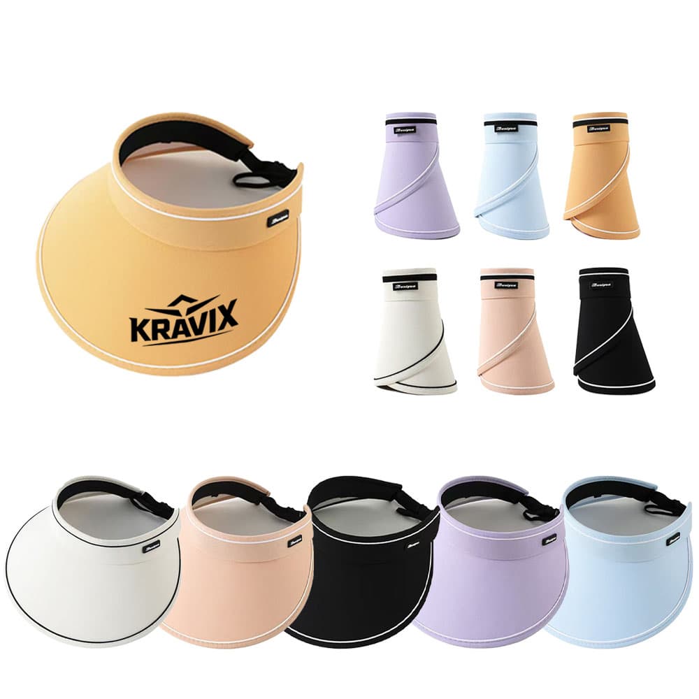 Packable Wide Brim Sun Visor