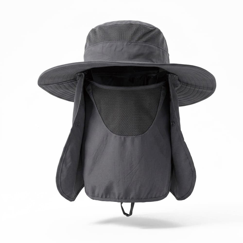 Sun Bucket Hat w/ Removable Neck Flap gallery 1