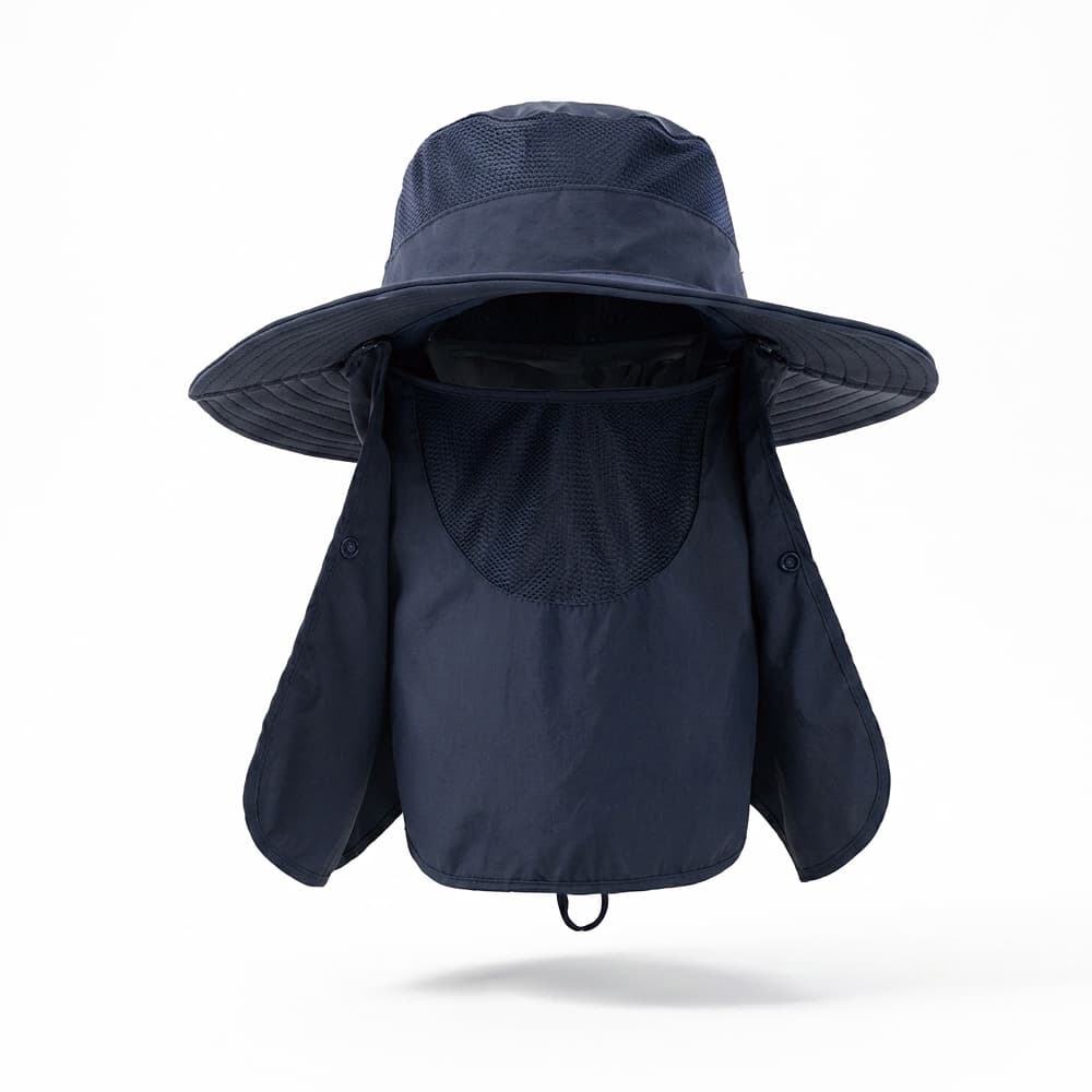 Sun Bucket Hat w/ Removable Neck Flap gallery 0