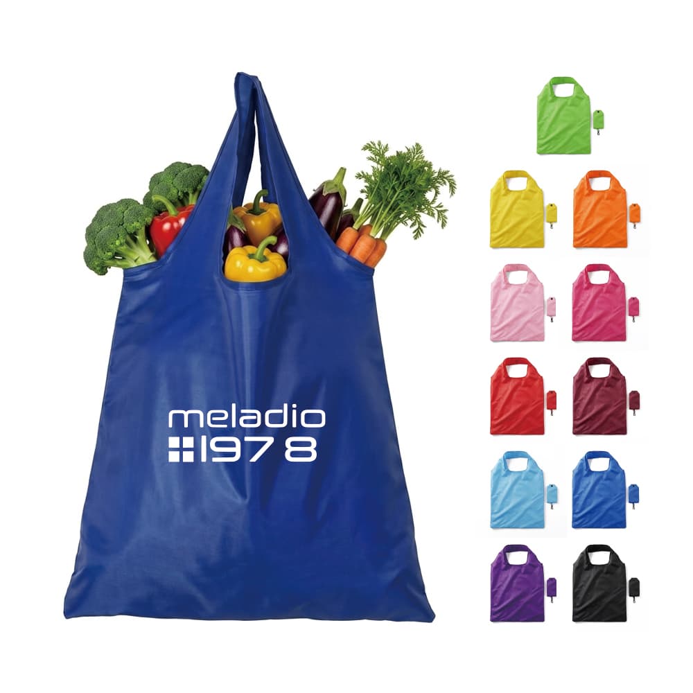 Compact Foldable Keychain Tote Bag