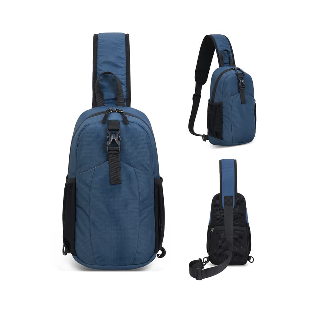 Reversible Strap Nylon Sling Bag gallery 1