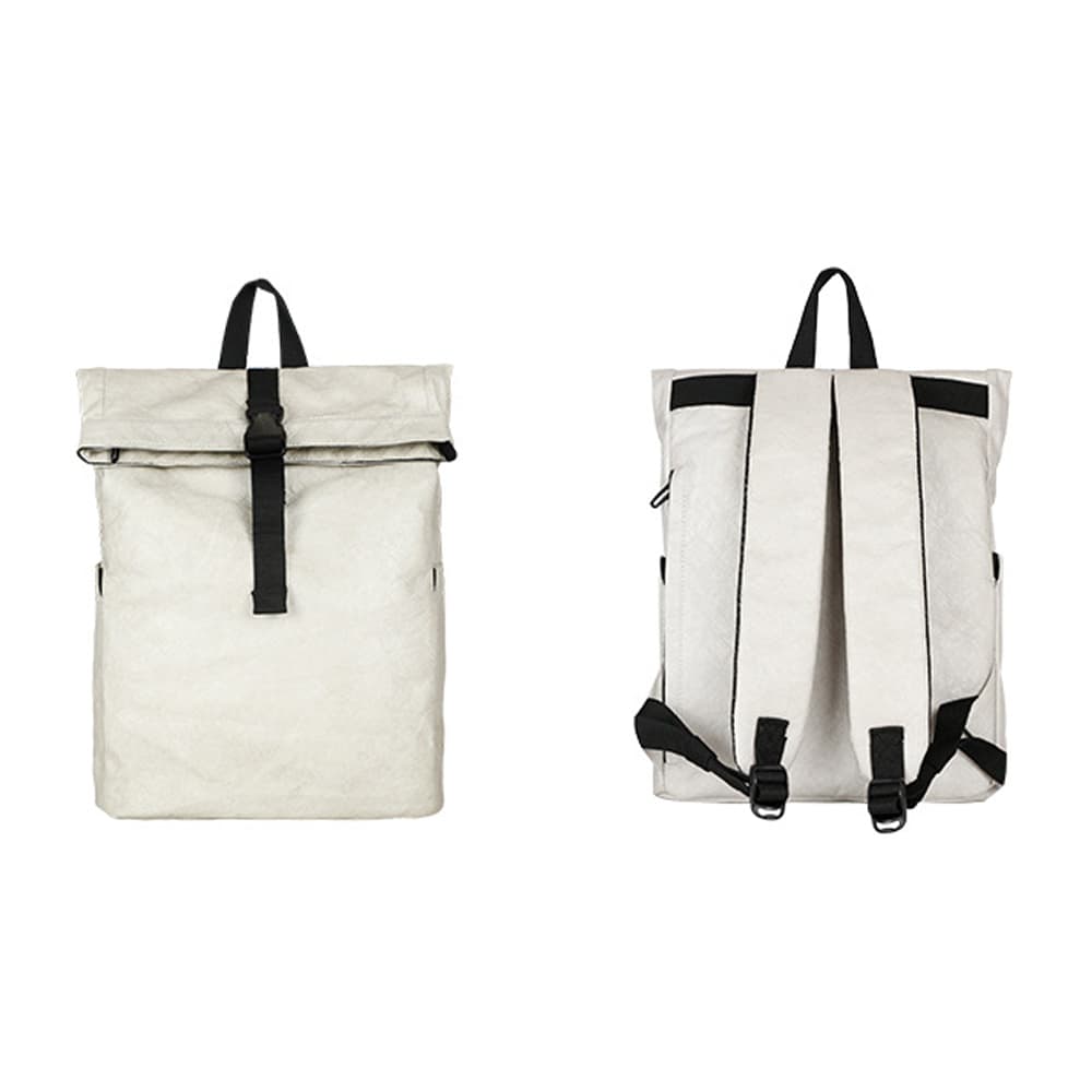 Roll Top Paper Backpack gallery 1