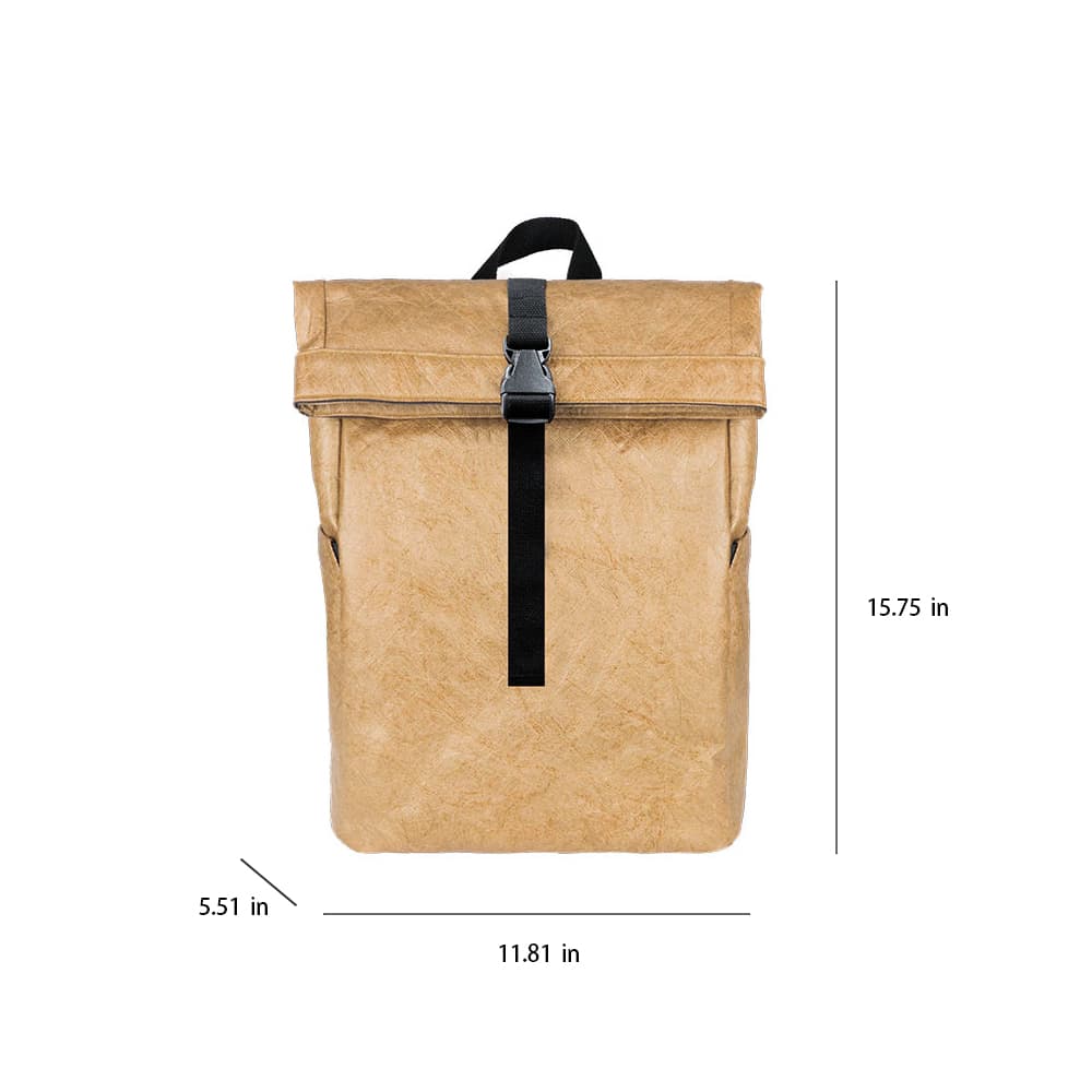 Roll Top Paper Backpack gallery 2
