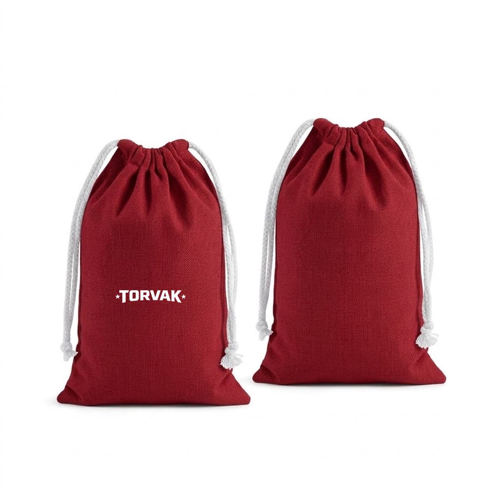 Drawstring Canvas Pouch Bag